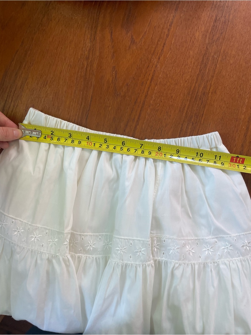 Vintage Tiered Midi Skirt - Picture 6 of 9